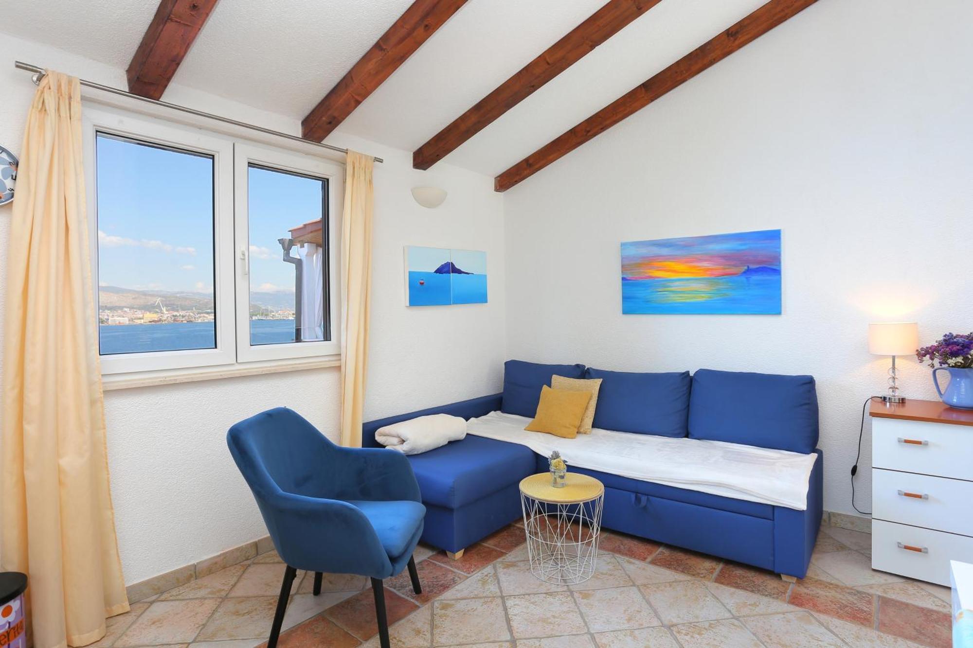 Apartments By The Sea Okrug Donji, Ciovo - 12502 Okrug Gornji Szoba fotó